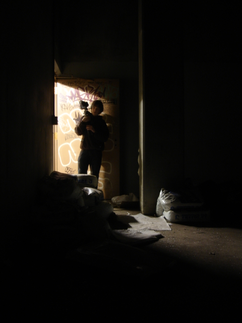 light from the door