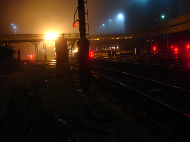 where the trains sleep at night