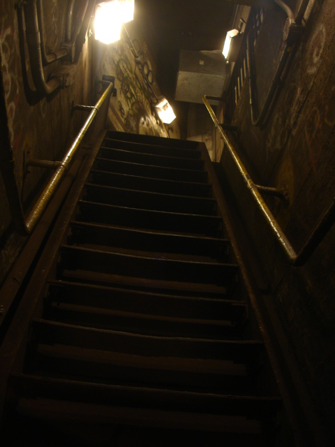 enter through the exit