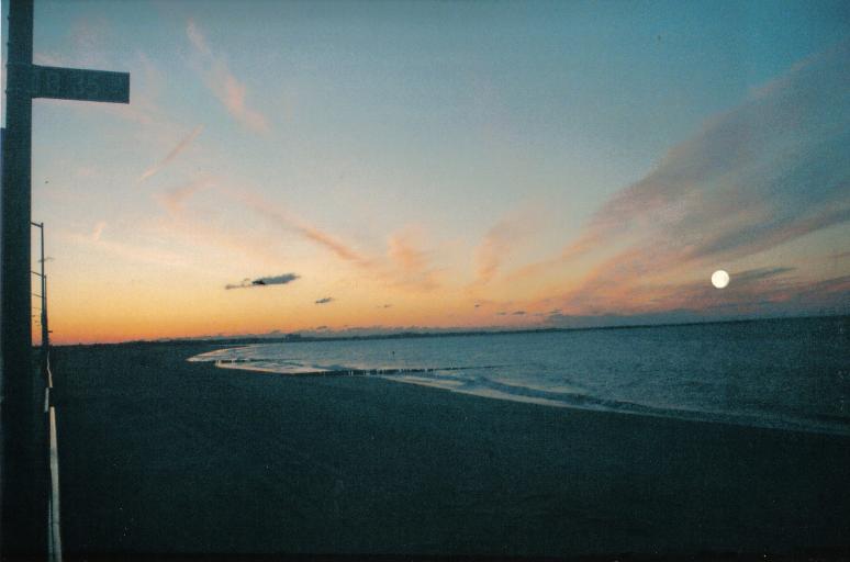 Moon in the Sunrise
